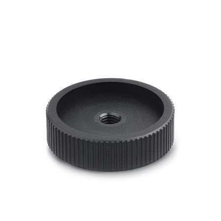 Otto Ganter Knurled Handwheel Plastic, GN 226